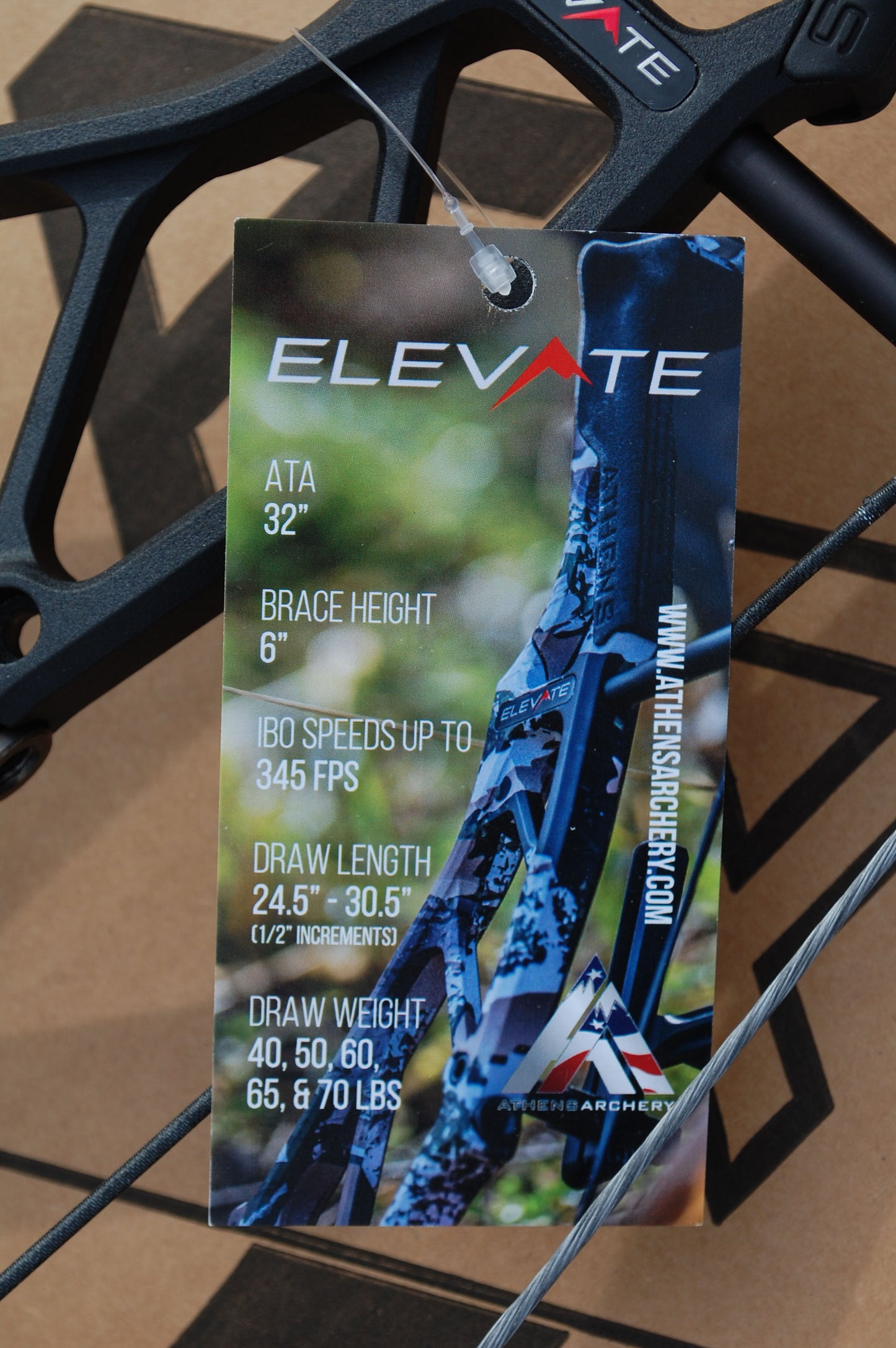 2024 Athens Elevate Right Hand 29/70 Black & Conifer Grey ~IN STOCK~READY TO SHIP~ FREE CASE