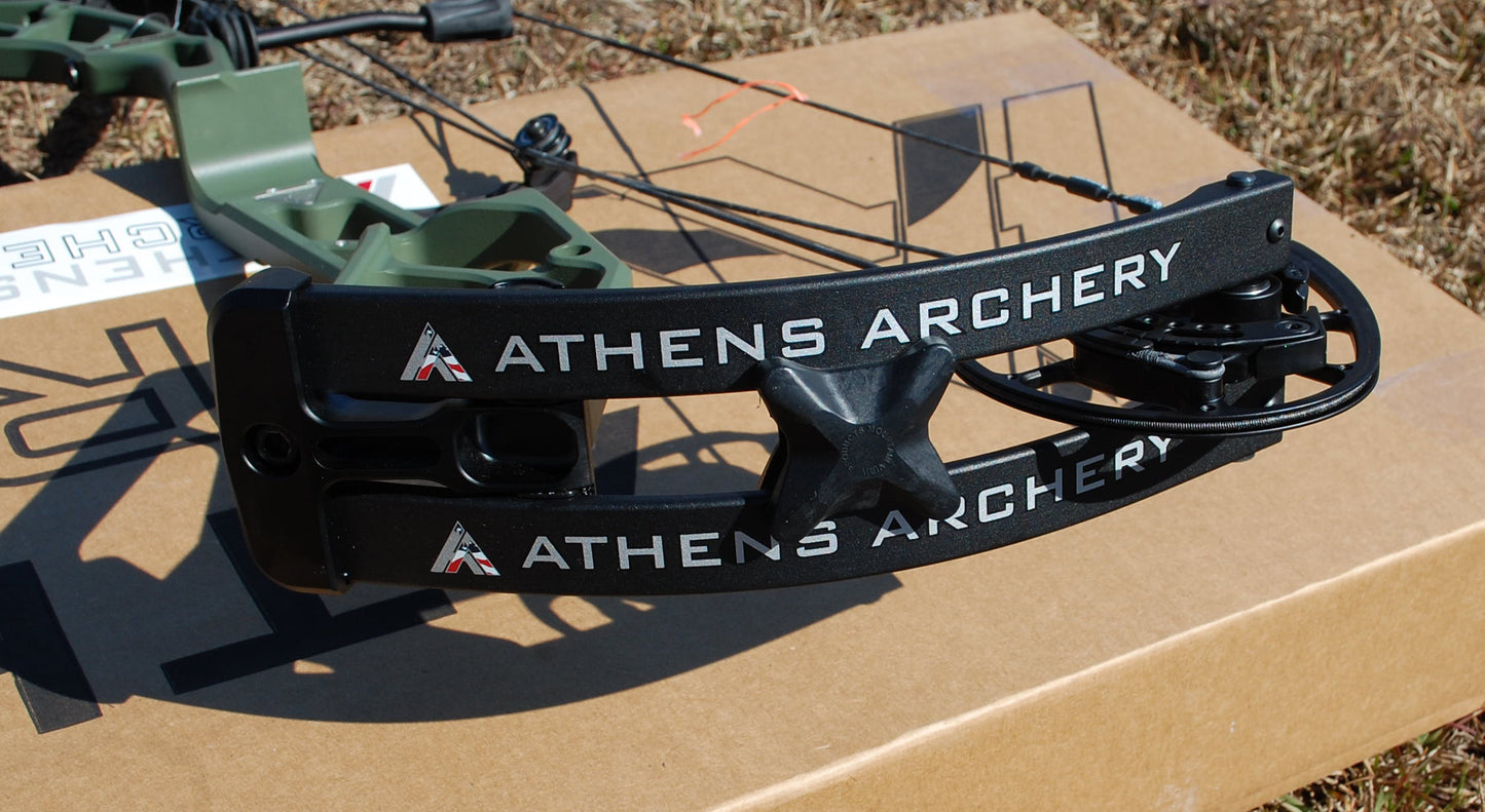 Athens Vista 31 Archery Compound Bow Green 70 lb 27 - 30.5 draw Left Hand 2023 FREE CASE