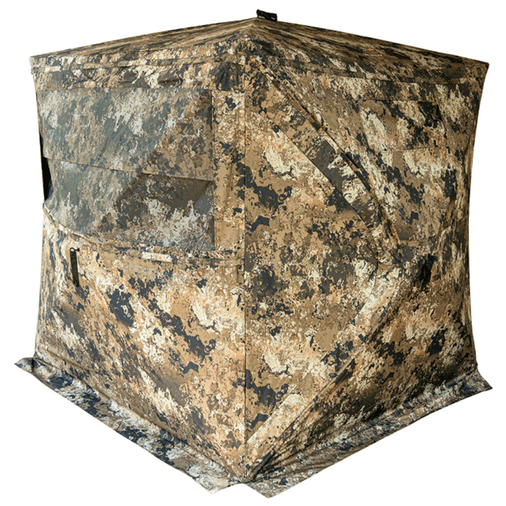Buck Bourbon Rack House 300 Ground Blind One-Way Mesh Veil Wideland