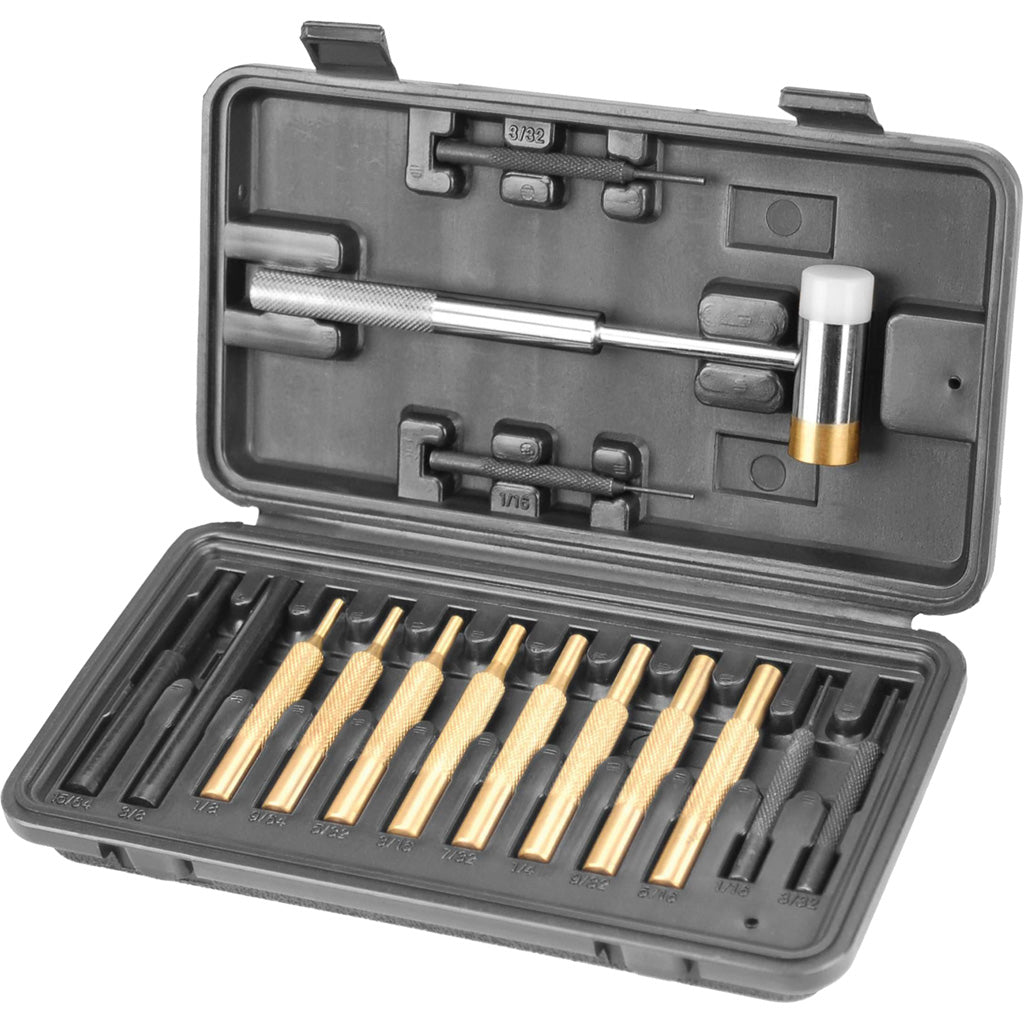 Wheeler Hammer and Punch Set Plastic Case