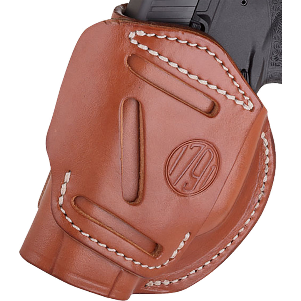 1791 Gunleather 4 Way IWB & OWB Holster Size 1 Classic Brown Right Hand