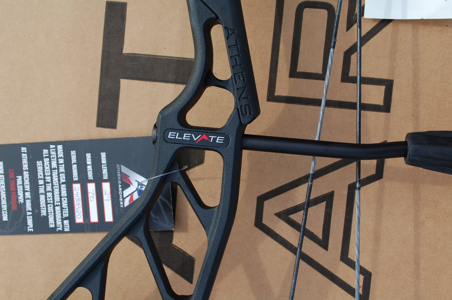 2024 Athens Elevate Right Hand 29/70 Black & Conifer Grey ~IN STOCK~READY TO SHIP~ FREE CASE