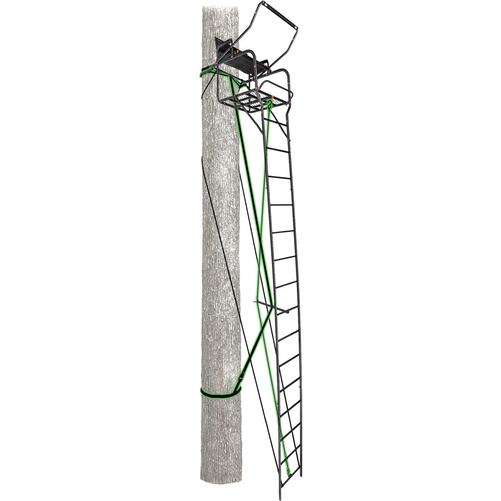 Primal Mac Daddy Deluxe Xtra Wide Ladder Stand 22 ft.