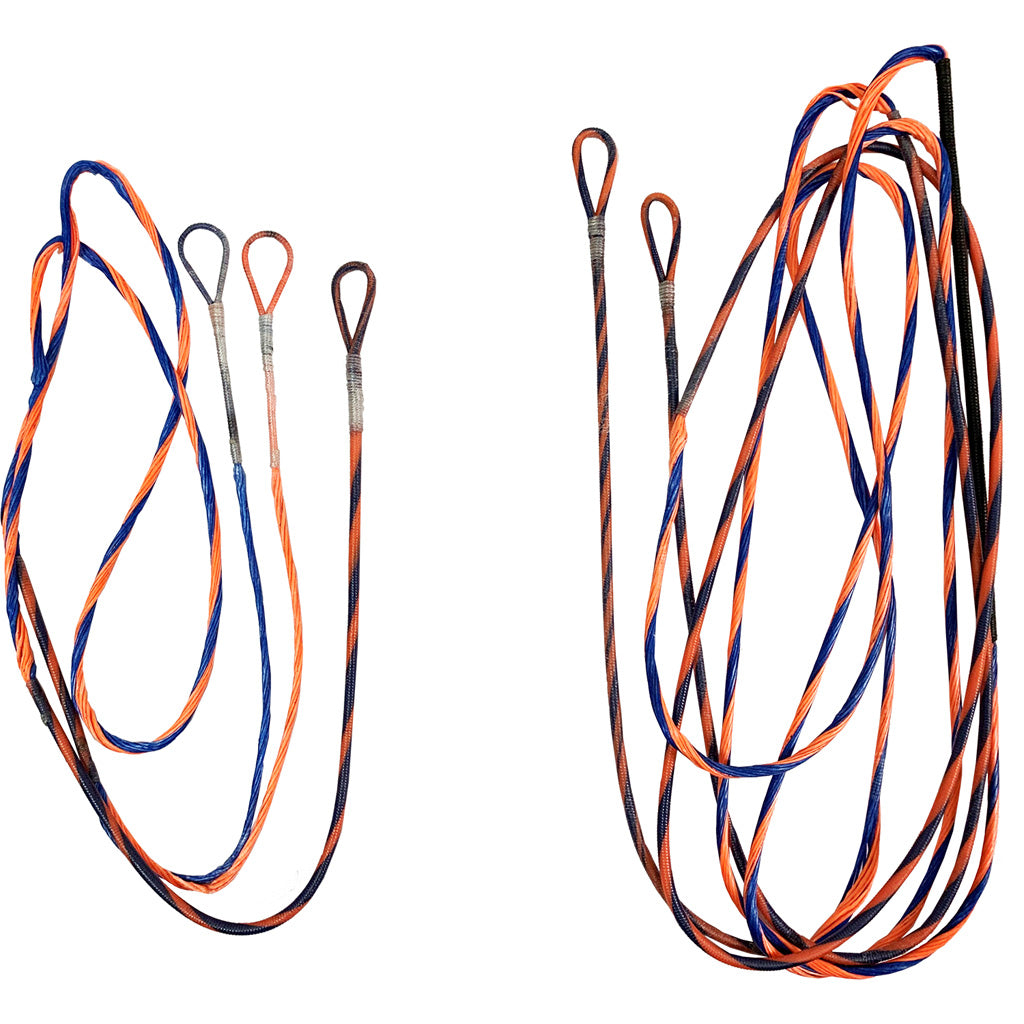 FirstString Genesis String and Cable Set Blue/ Flo Orange