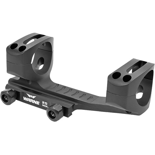 Warne MSR Long Range Cantilever Scope Mount Matte Black 30mm MSR Ideal Height
