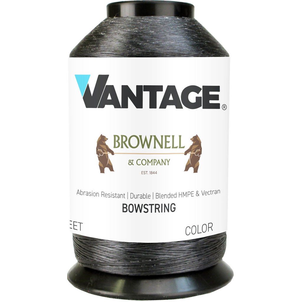 Brownell Vantage Bowstring Material Black 1/4 lb.