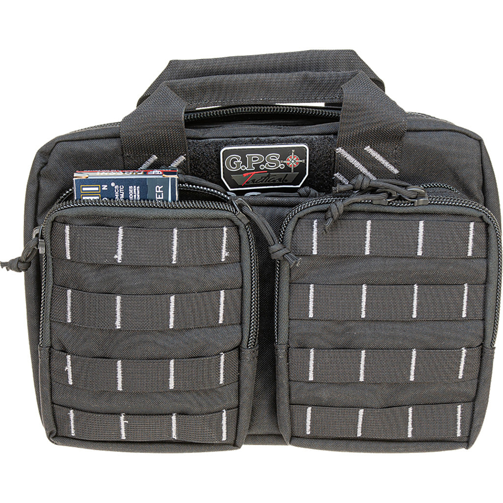 GPS Tactical Quad Range Bag Black 2 Handguns