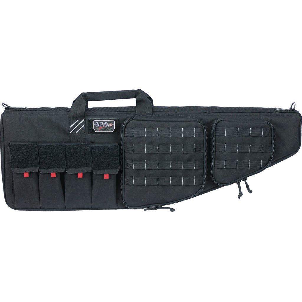 GPS Tactical AR Case with External Handgun Case Black 35 in.