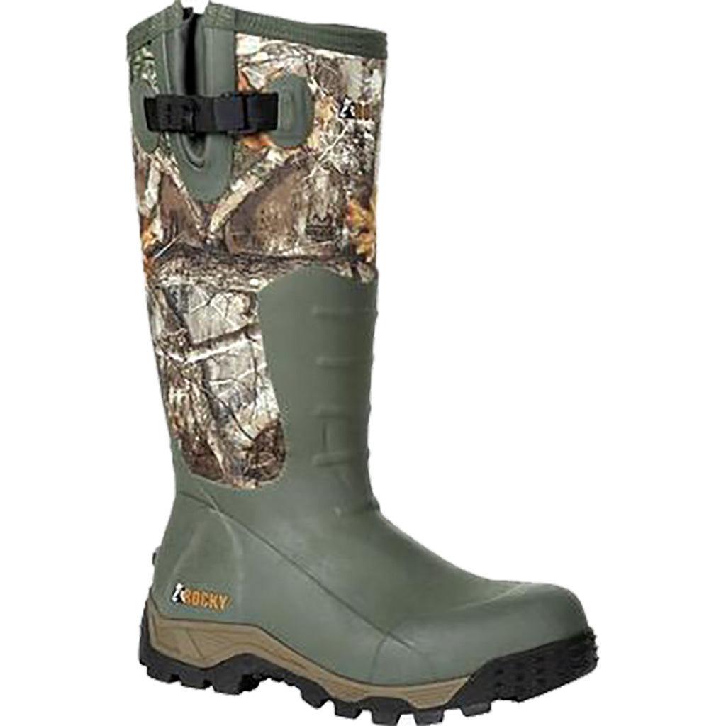 Rocky Sport Pro Rubber Boots Realtree Edge 9