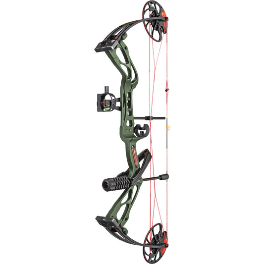 Warrior River Courage Compound Bow Package Army 20-70 lb. RH