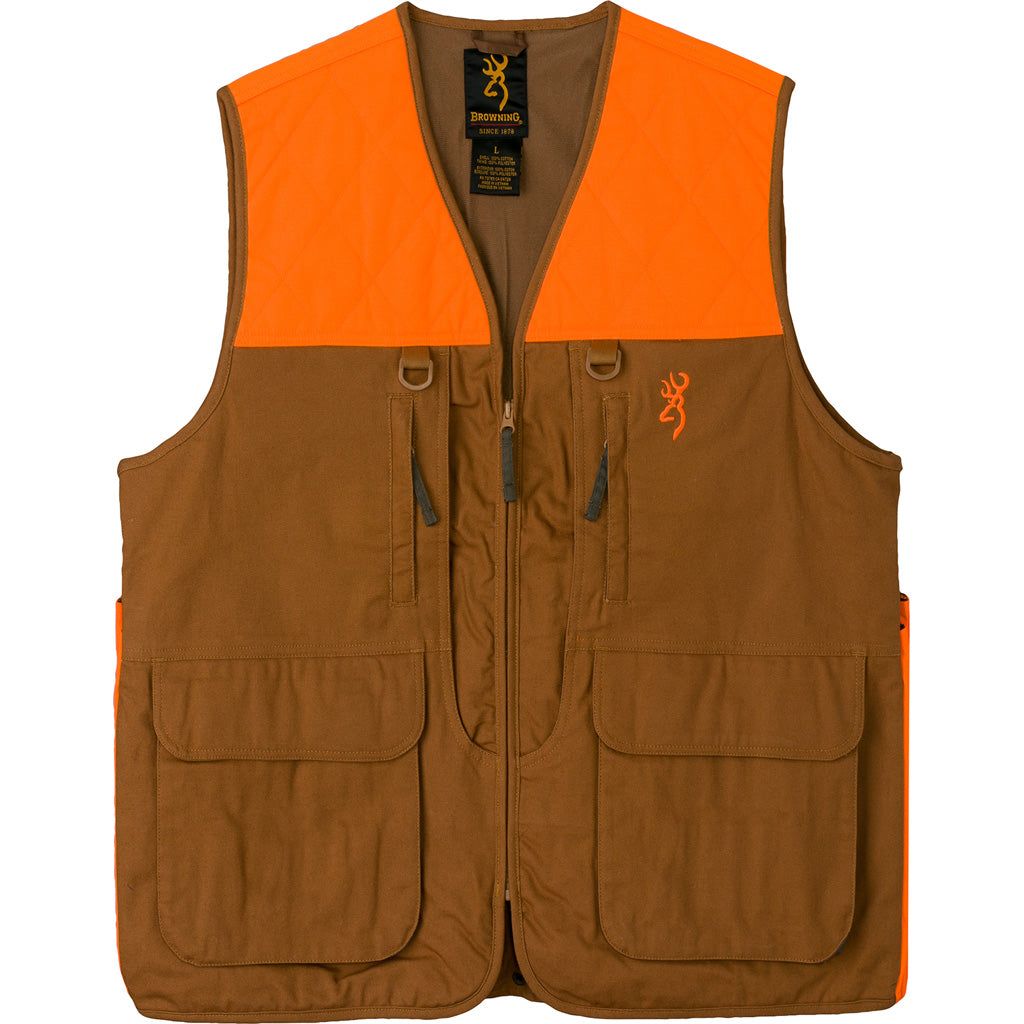 Browning Pheasant Forever Vest No embroidery Lg