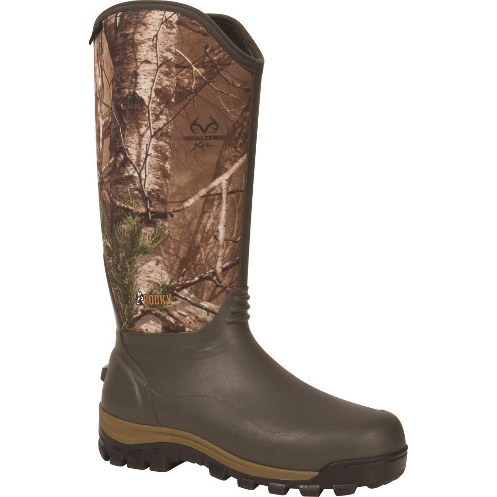 Rocky Core Neoprene Boot Realtree Xtra 1000g 13