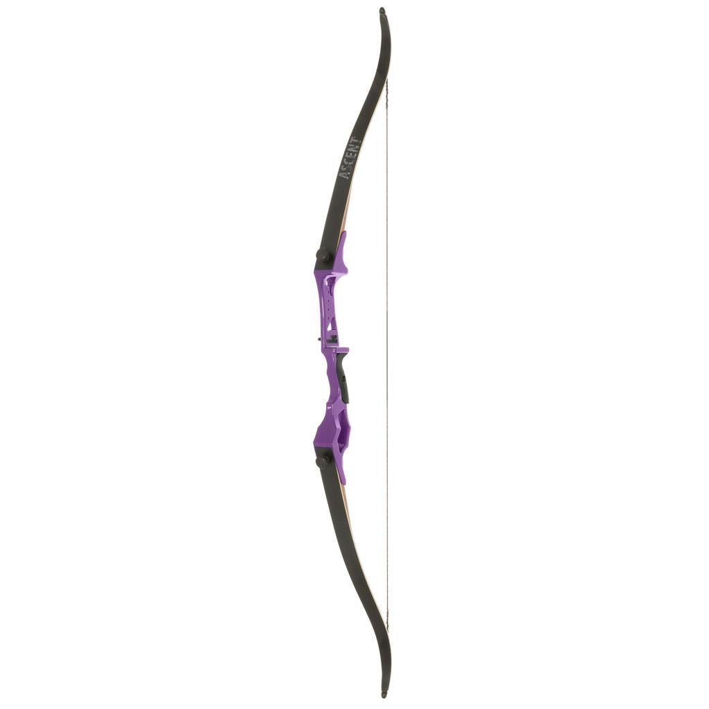 October Mountain Ascent Recurve Bow Purple 58 in. 50 lbs. RH